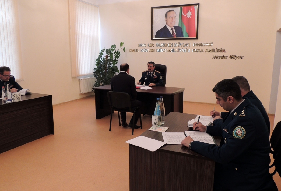 Начальник Государственной пограничной службы принял граждан в Горадизе