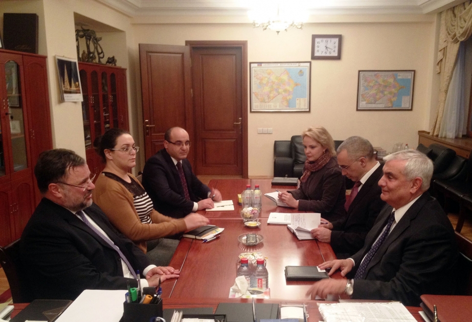 Azerbaijani counselor of state meets OSCE Project Co-ordinator in Baku