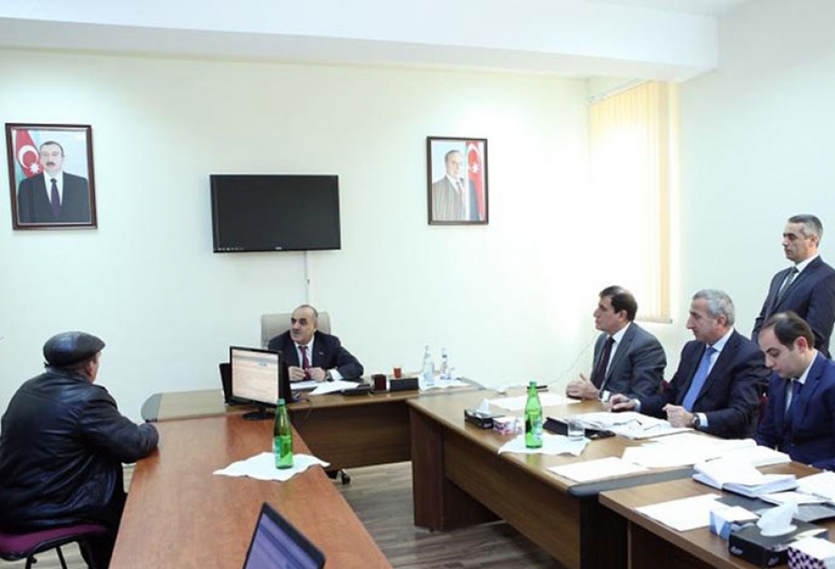 Министр труда и социальной защиты населения в Евлахе принял граждан пяти районов