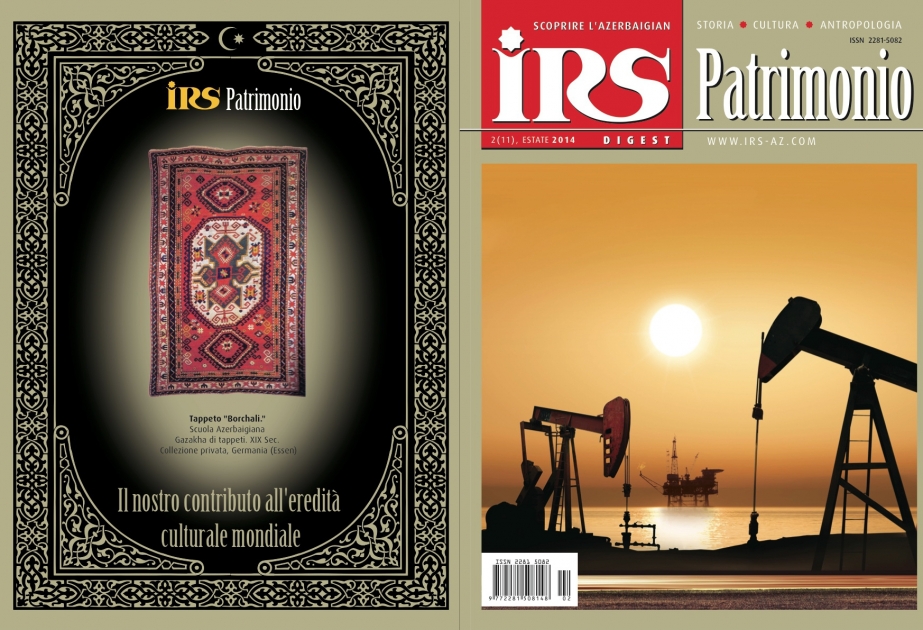 “İRS-Patrimonio” jurnalının növbəti nömrəsi İtaliyada böyük maraqla qarşılanıb