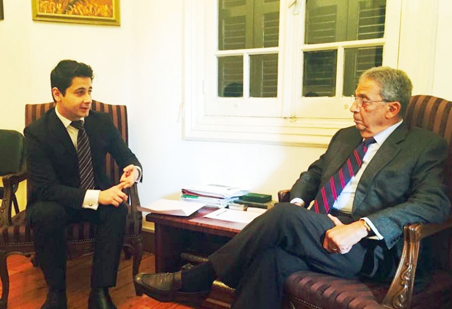 Ehemaliger Generalsekretär der Arabischen Liga besucht Aserbaidschan