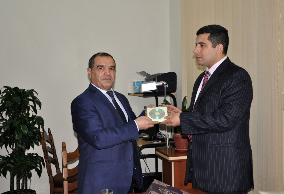 Books on Egyptian culture presented to National Library of Azerbaijan