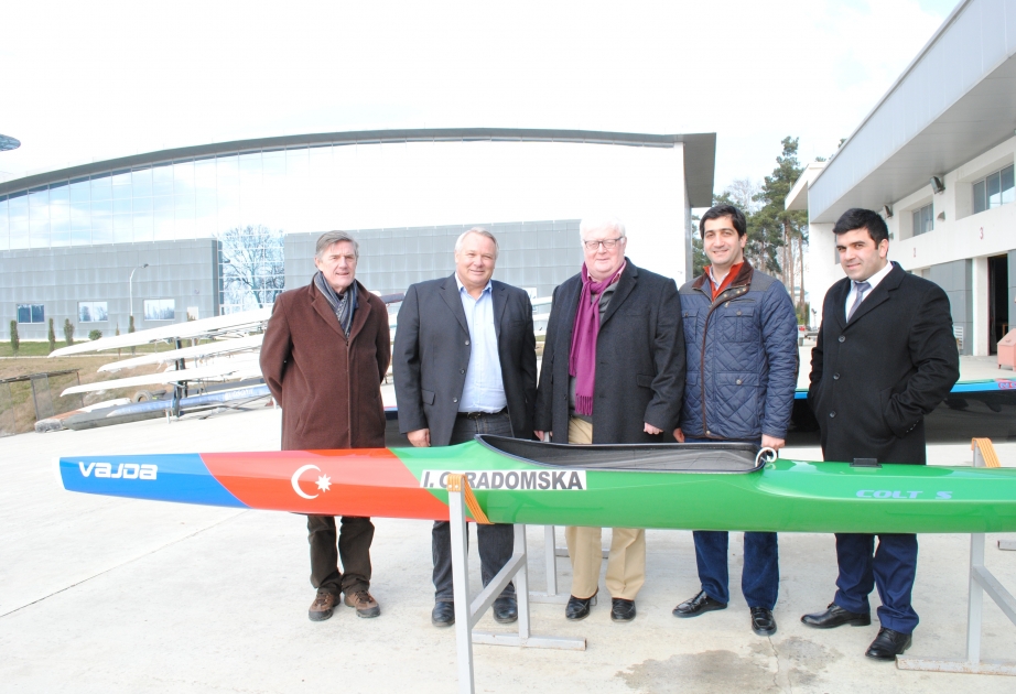 Les membres des COE visitent les installations qui accueilleront les Jeux de Bakou