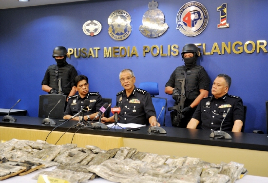 Malayziya polisi Kuala-Lumpurda beynəlxalq narkosindikatın üzvlərini həbs edib