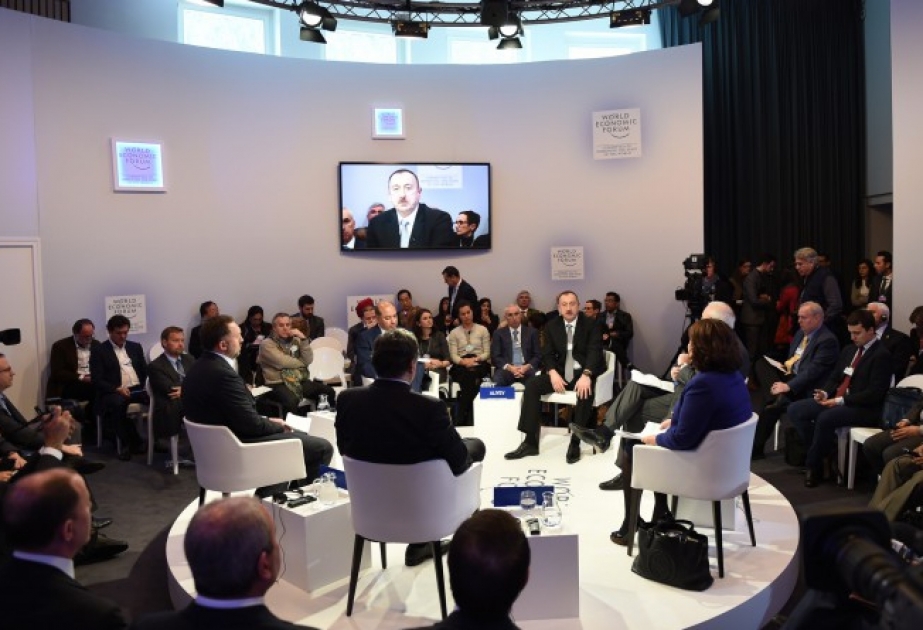 Davos Forumu: Prezidentin tarixi çıxışı
