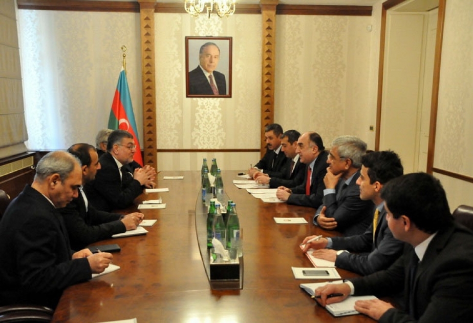 Azerbaijani FM Mammadyarov meets Iranian Deputy FM