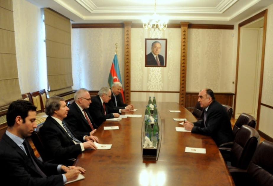 Azerbaijani FM meets OSCE Minsk Group co-chairs