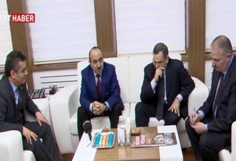 Ali Hasanov meets TRT Director General