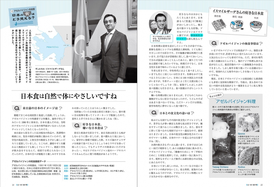 Japanese “Food Machinery” magazine publishes interview with Azerbaijani Ambassador