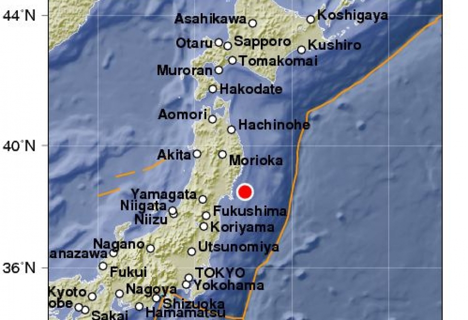 زلزال بقوة 4،9درجات يضرب شمال شرقي اليابان