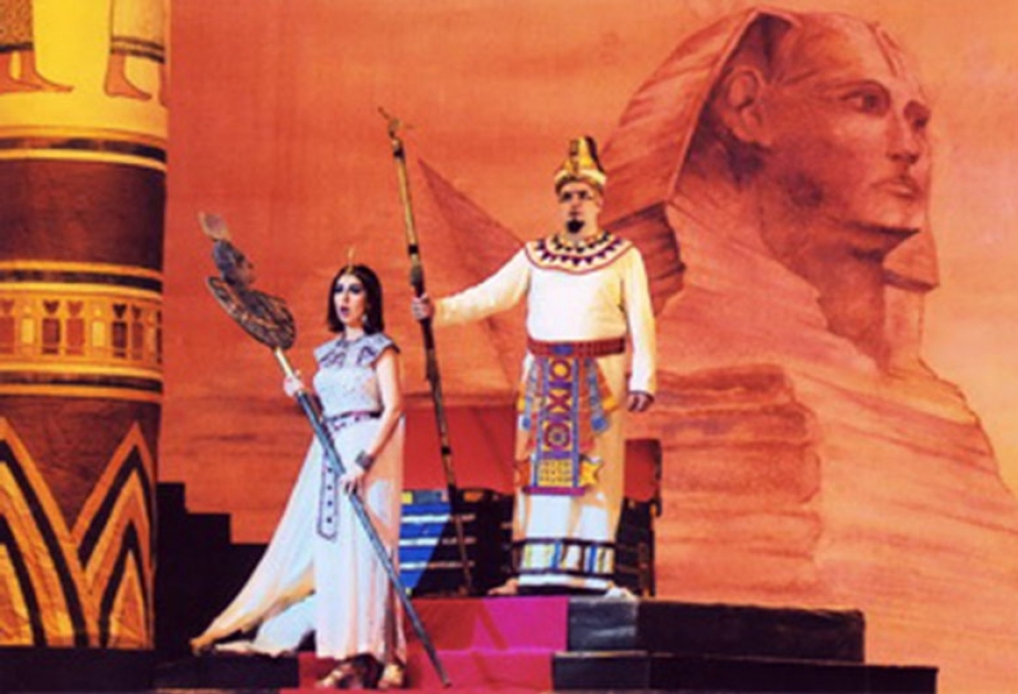“Aida” opera presented by vocal artists of three countries