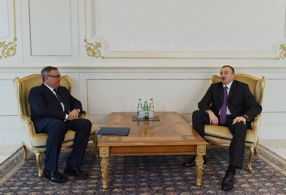 President Ilham Aliyev received the President and Chairman of the Management Board of VTB Bank VIDEO