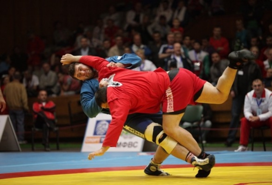 Azərbaycan samboçuları dünya kubokunun mərhələ yarışında altı medal qazanıblar