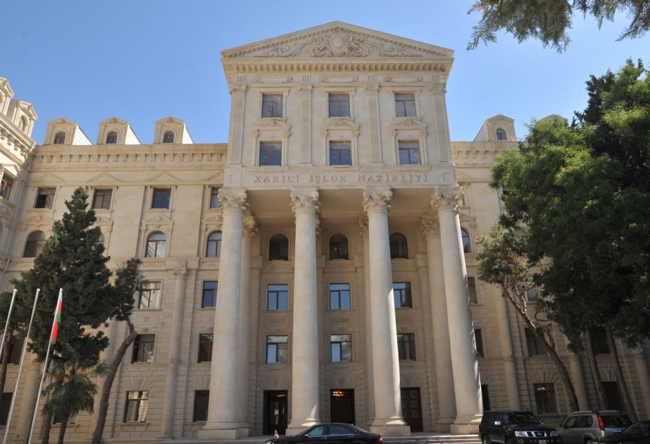 بيان وزارة الخارجية الأذربيجانية