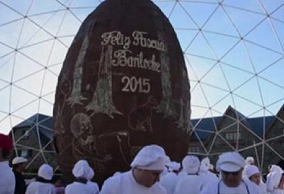 'World's biggest Easter egg' unveiled in Argentina