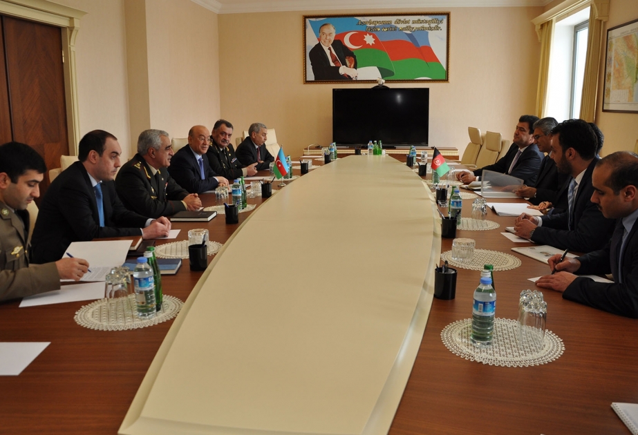 Azerbaijani Minister of Emergency Situations meets Afgan Minister of Mines and Petroleum
