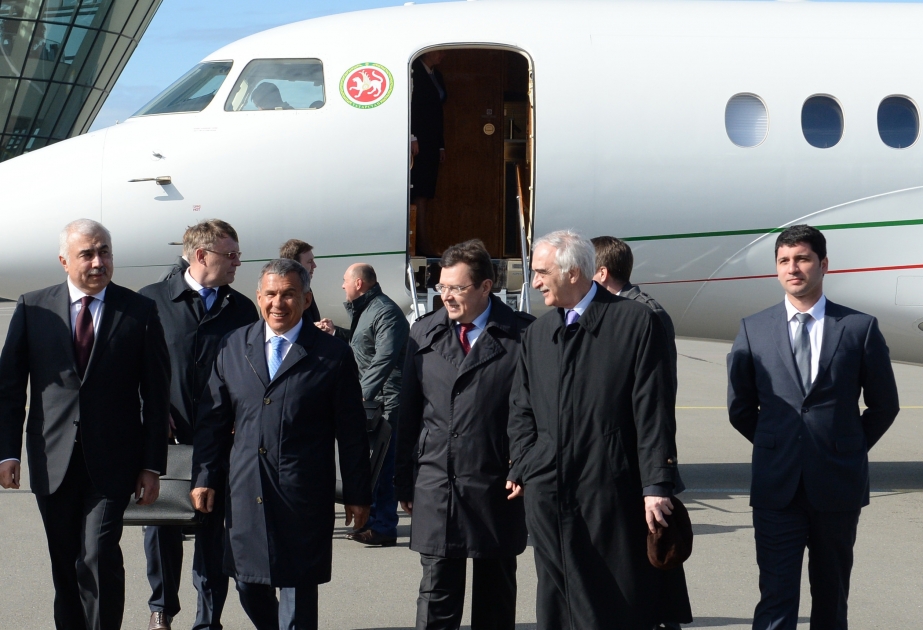 Le président de la République du Tatarstan est en Azerbaïdjan pour une visite d’affaires