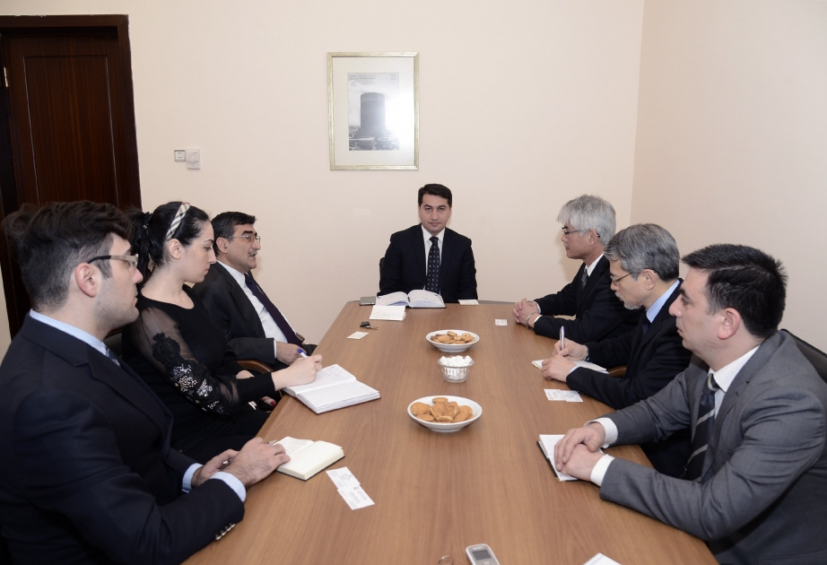 Jiji Press delegation visits Azerbaijan Ministry of Foreign Affairs