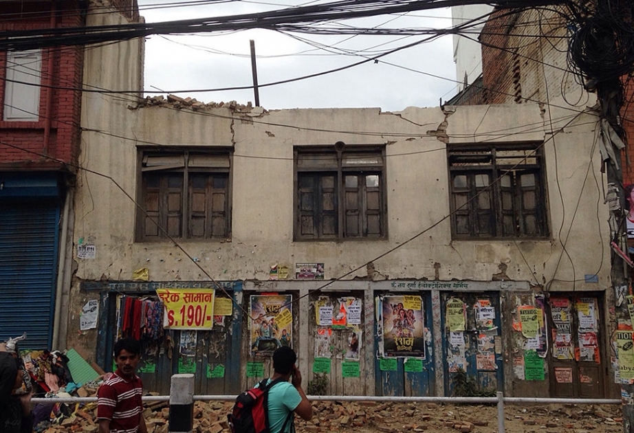 Землетрясение разрушило историческую часть столицы Непала ВИДЕО