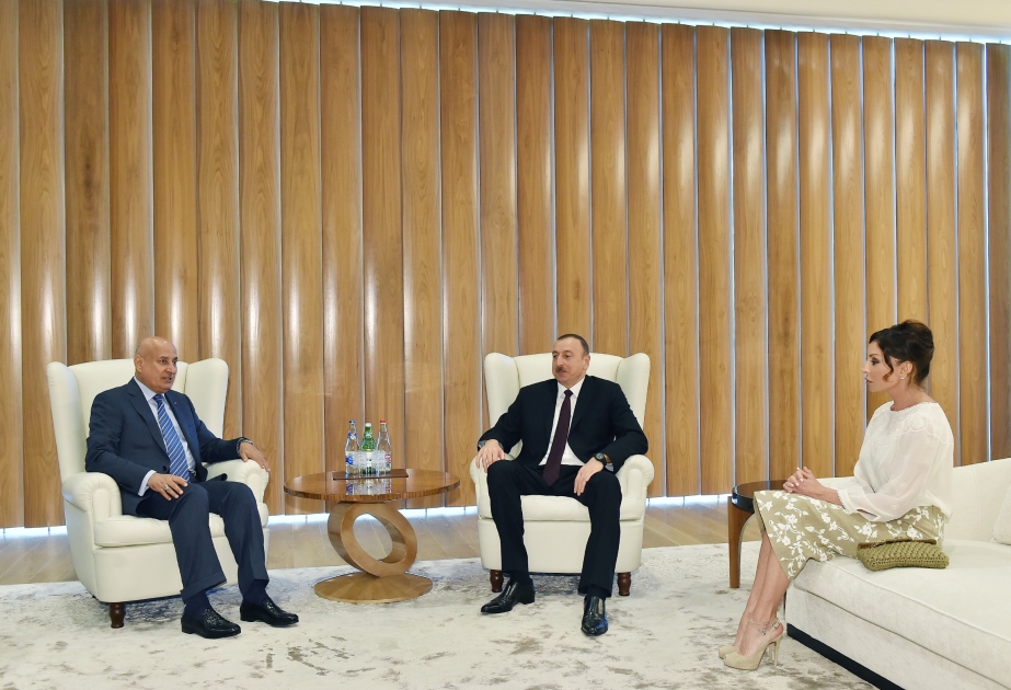 Президент Азербайджана Ильхам Алиев встретился с генеральным директором ИСЕСКО ВИДЕО