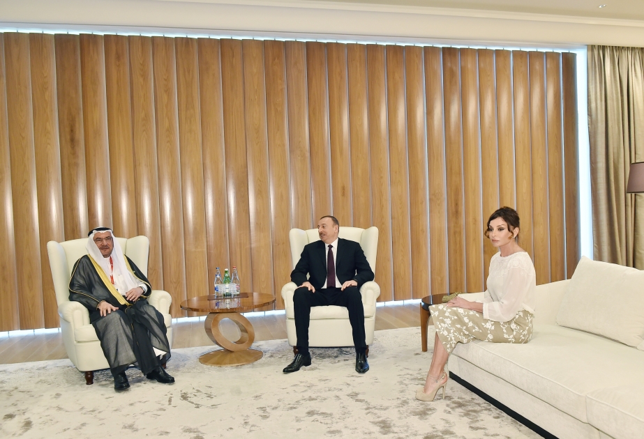 阿塞拜疆总统会见伊斯兰合作组织秘书长