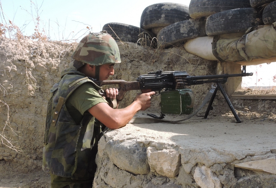 Armenische Soldaten haben den Waffenstillstand tagsüber 75-mal verletzt