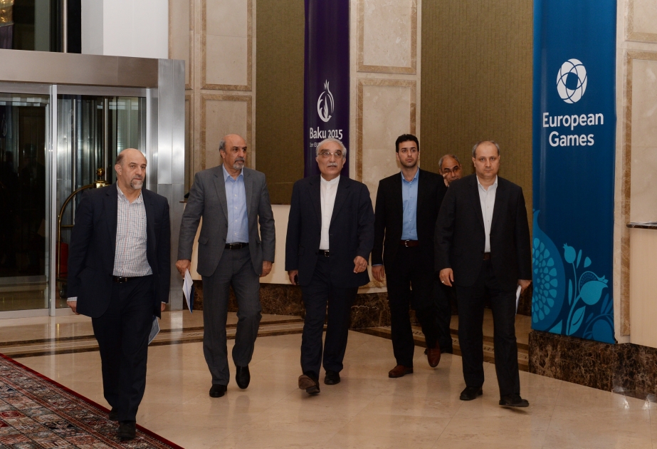 وزير الرياضة والشباب الإيراني يزور أذربيجان