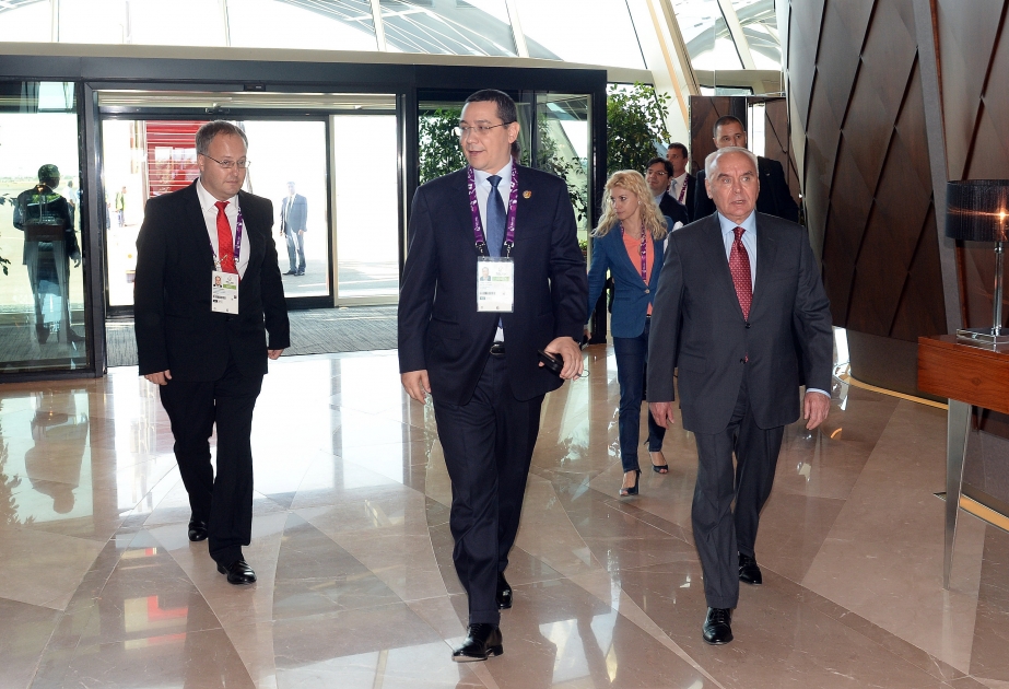 Rumänischer Premierminister in Baku zu Gast