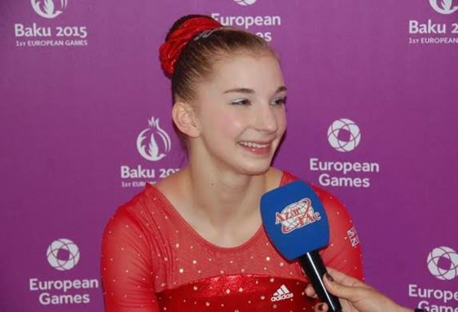 British gymnast Kelly Simm: Azerbaijan has excellent conditions for the development of sport