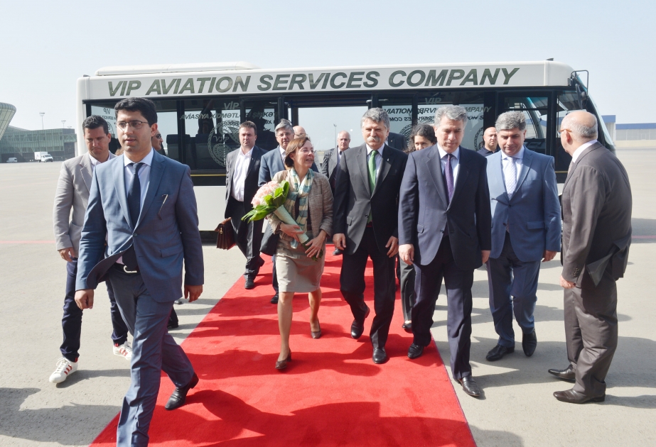 Le président de l’Assemblée Nationale de la Hongrie est en visite en Azerbaïdjan