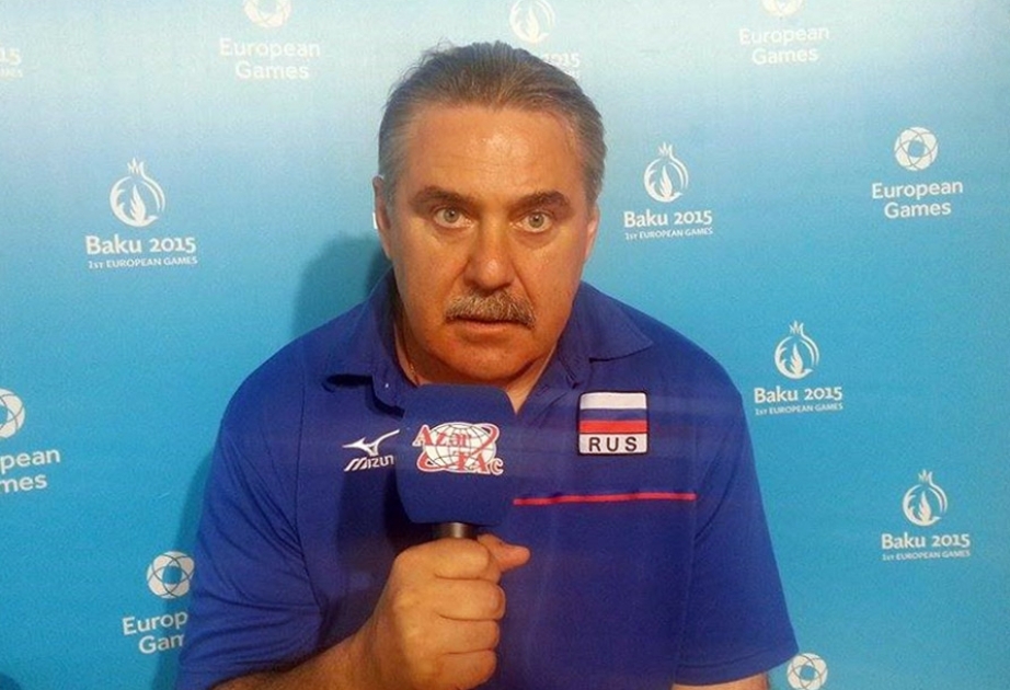 Cheftrainer der russischen Herren-Volleyballmannschaft: Erste Europaspiele „Baku-2015“ haben große Zukunft“