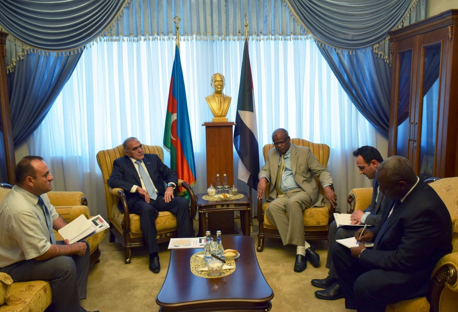 مستوى تطوير العلاقات بين أذربيجان والسودان رفيع