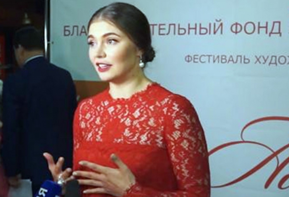 Алина Кабаева: Мы не знакомы с Мехрибан Алиевой лично, но я знаю, какой большой вклад она внесла в развитие спорта своей страны