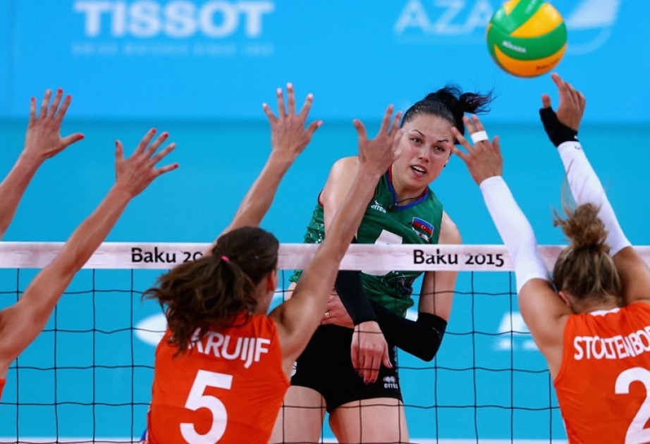 Azerbaijan and Serbia advance to women's Volleyball semis