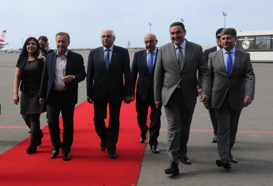 列支敦士登议会议长抵达阿塞拜疆进行正式访问