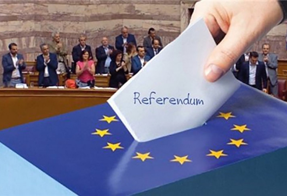 Yunanıstanda keçirilən referendum baş tutmuş sayılır