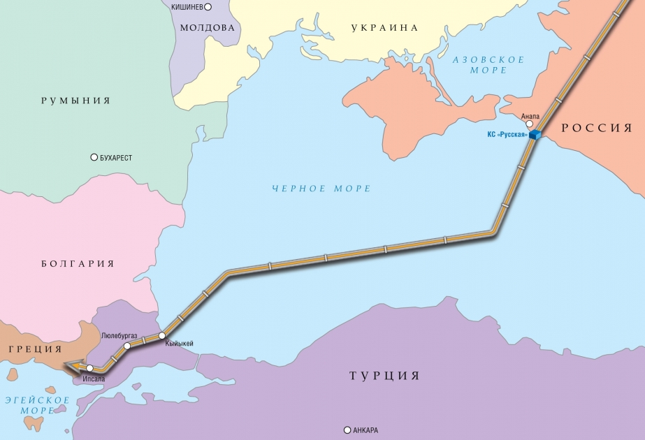 Le contrat sur le projet de Turkish Stream conclu avec une société italienne Saipem a été annulé