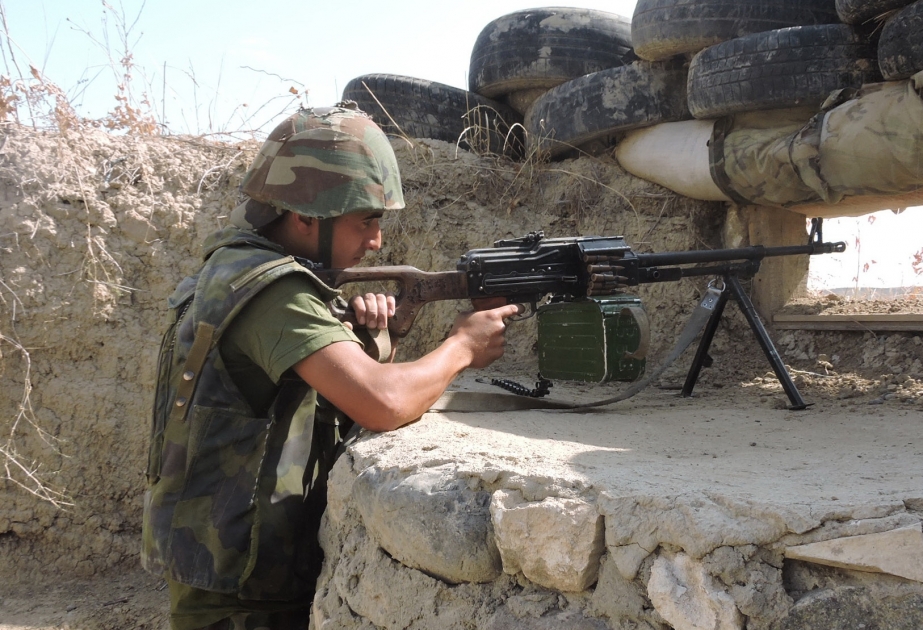Bewaffnete armenische Einheiten haben den Waffenstillstand tagsüber 91-mal verletzt