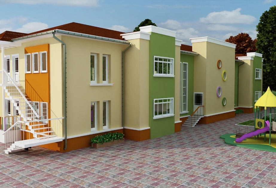 Pirallahı rayonunda Heydər Əliyev Fondu tərəfindən iki yeni uşaq bağçası inşa edilir