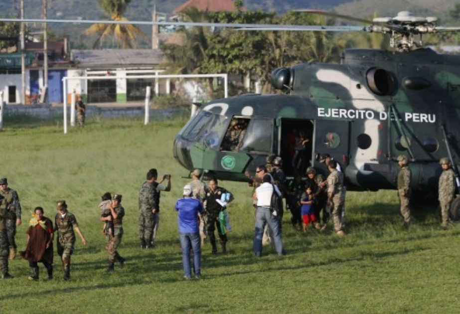 Armee in Peru hat Dutzende Geiseln aus der Hand einer Guerillagruppe befreit