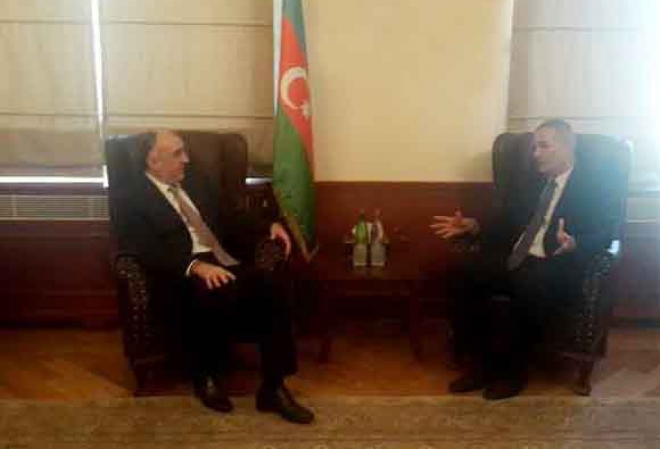 Azerbaijani MF meets outgoing Israeli Ambassador