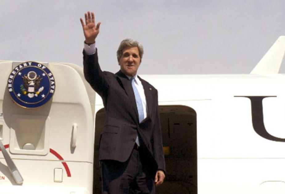 John Kerry arrives in Egypt on first stop of diplomatic tour