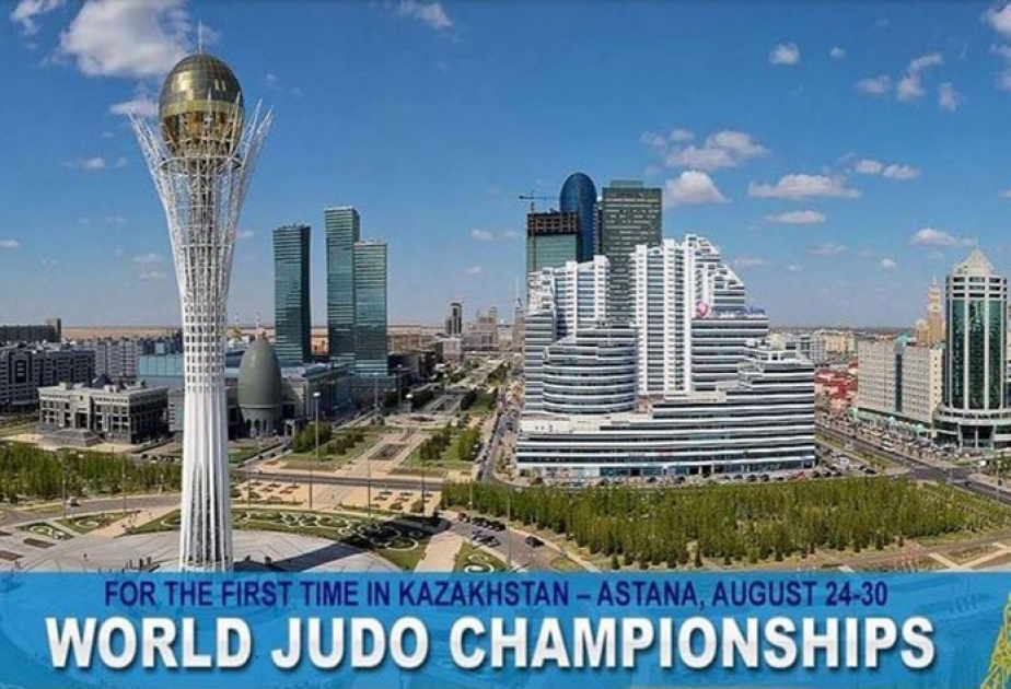 Qazaxıstanda cüdo üzrə dünya çempionatı start götürüb VİDEO