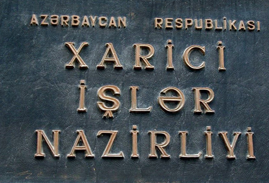 Azərbaycan Respublikasının Xarici İşlər Nazirliyinın bəyanatı