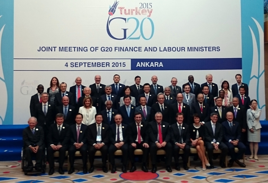 Azərbaycan nümayəndə heyəti G20 qrupunun Ankarada keçirilən daha bir toplantısında iştirak edib