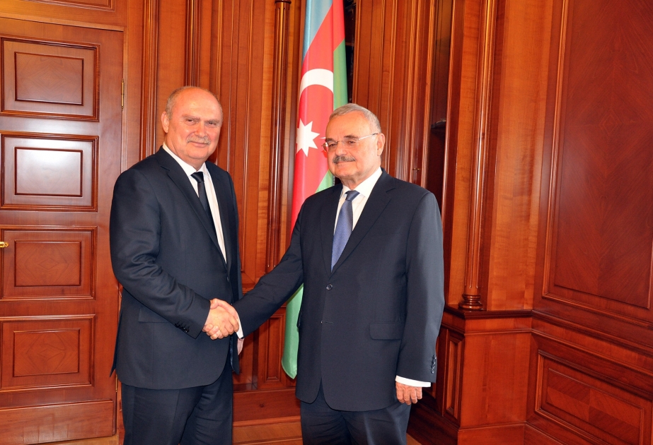 Azerbaijan`s Premier meets Turkish FM