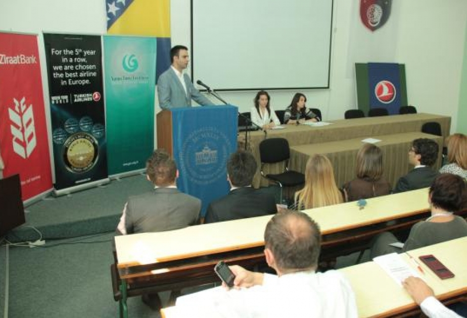 جامعة خزر تشارك في فعاليات ندوة دولية في البوسنة والهرسك