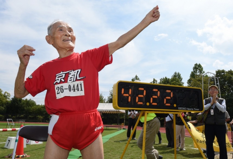 Guinness-Buch der Rekorde:105-Jähriger in Japan stellt Sprintrekord auf