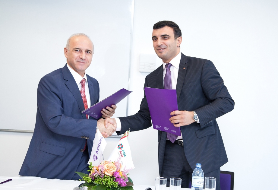 “Azercell”in Barama mərkəzi “PAŞA Bank” ilə əməkdaşlıq memorandumu imzalayıb