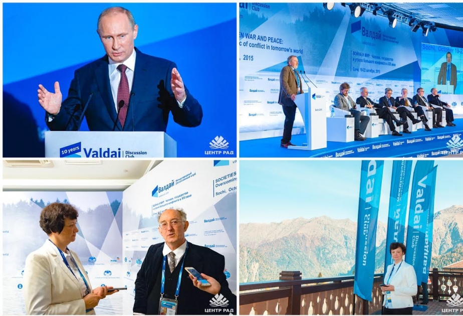 Valdai International Discussion Club convenes in Sochi